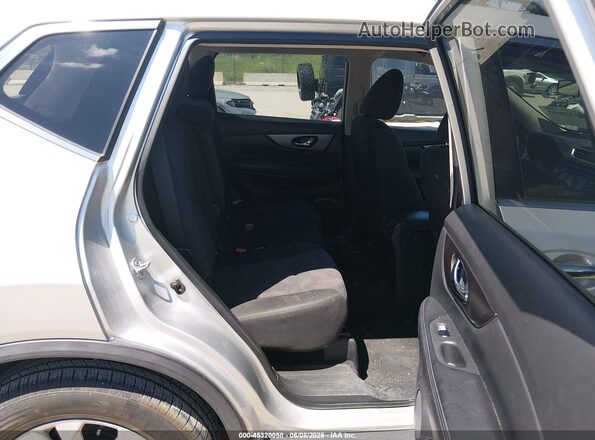 KNMAT2MT1GP718153 2016 NISSAN ROGUE Silver Widok naklejki z numerem VIN
