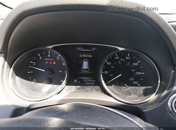 KNMAT2MT1GP718153 2016 NISSAN ROGUE Silver Widok tylnych siedzeń