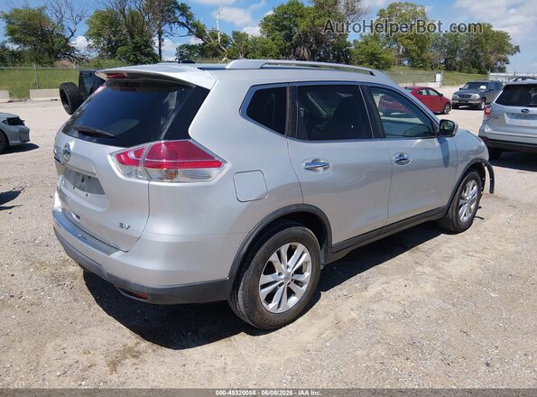 KNMAT2MT1GP718153 2016 NISSAN ROGUE Silver Tył prawy