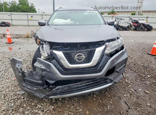 KNMAT2MT1HP595147 2017 NISSAN ROGUE Gray Вид спереду