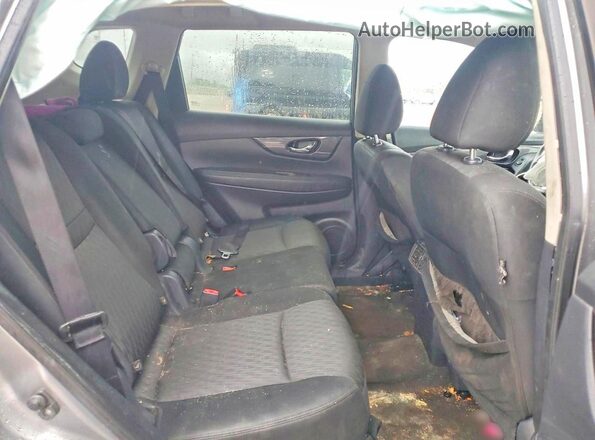 KNMAT2MT1HP595147 2017 NISSAN ROGUE Gray Вид задніх сидінь