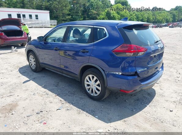 KNMAT2MT1JP599107 2018 NISSAN ROGUE Blue უკანა მარცხენა