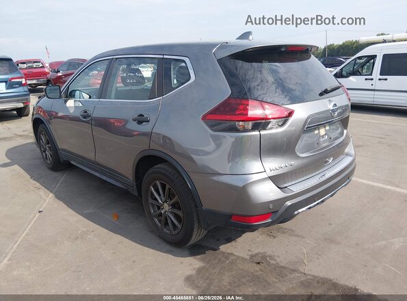 KNMAT2MT1JP613619 2018 NISSAN ROGUE Серый Задняя левая четверть
