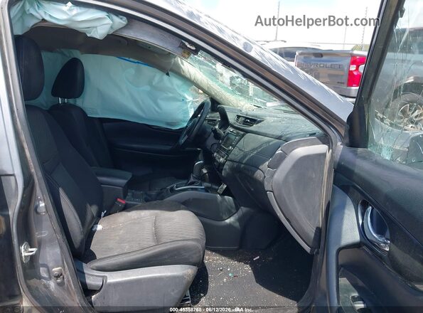 KNMAT2MT1KP540348 2019 NISSAN ROGUE Gray Вид салону спереду