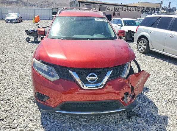 KNMAT2MT2GP629496 2016 NISSAN ROGUE Красный 
