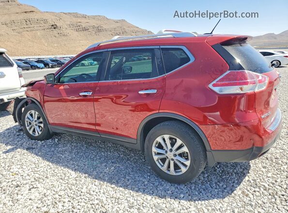 KNMAT2MT2GP629496 2016 NISSAN ROGUE Красный 