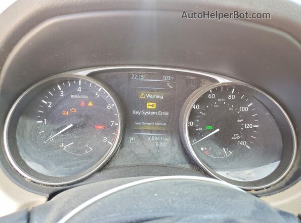 KNMAT2MT2GP629496 2016 NISSAN ROGUE Красный 