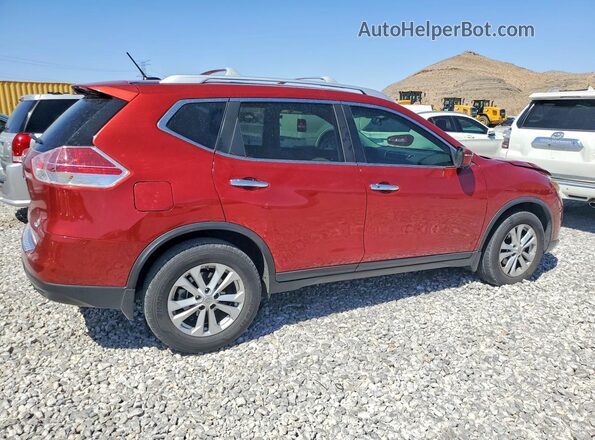 KNMAT2MT2GP629496 2016 NISSAN ROGUE Красный 