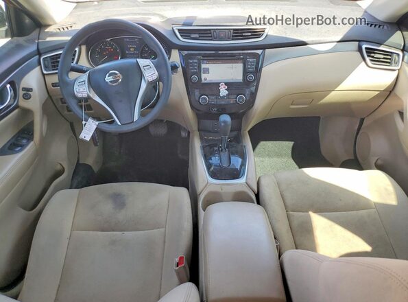 KNMAT2MT2GP629496 2016 NISSAN ROGUE Красный 