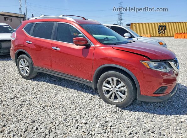 KNMAT2MT2GP629496 2016 NISSAN ROGUE Красный 