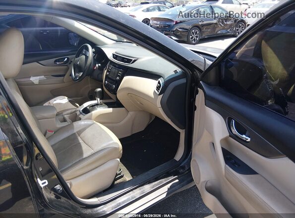 KNMAT2MT2GP639719 2016 NISSAN ROGUE Black Սալոնի դիմացի տեսք