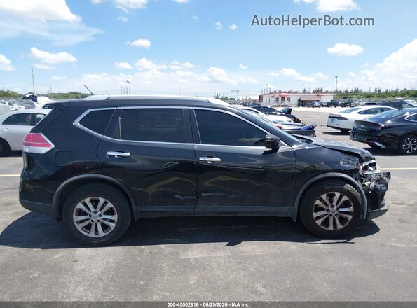 KNMAT2MT2GP639719 2016 NISSAN ROGUE Black Սալոնի հետևի տեսք