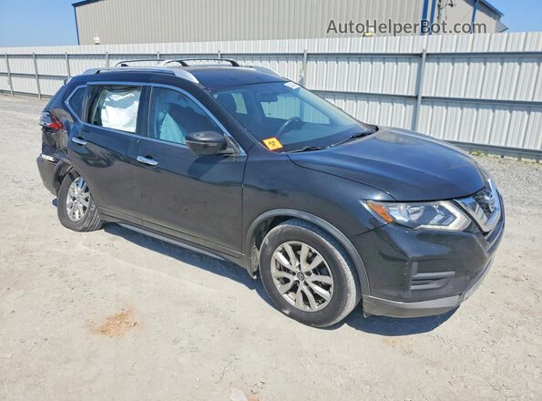 KNMAT2MT2HP501101 2017 NISSAN ROGUE Black Передня права чверть