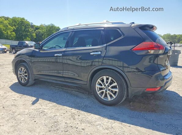 KNMAT2MT2HP501101 2017 NISSAN ROGUE Black Задня ліва чверть