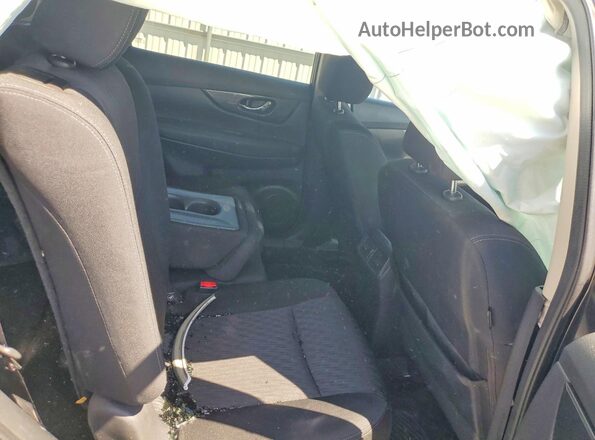 KNMAT2MT2HP501101 2017 NISSAN ROGUE Black Вид задньої частини салону