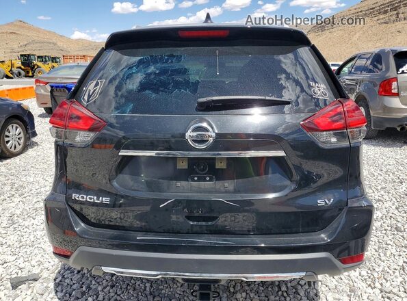 KNMAT2MT2HP522336 2017 NISSAN ROGUE Black Widok z tyłu