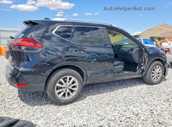KNMAT2MT2HP522336 2017 NISSAN ROGUE Black Tył prawy