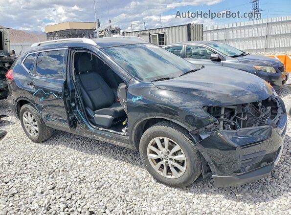 KNMAT2MT2HP522336 2017 NISSAN ROGUE Black Przód prawy