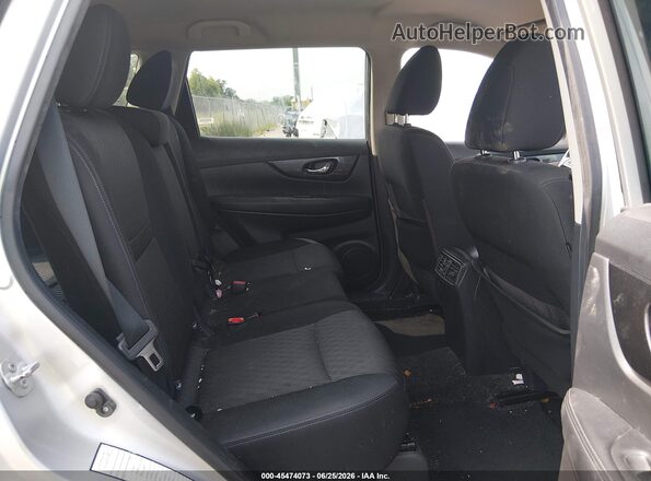 KNMAT2MT2HP525253 2017 NISSAN ROGUE Silver Vista de la etiqueta del VIN
