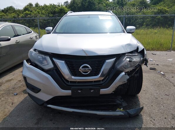 KNMAT2MT2HP525253 2017 NISSAN ROGUE Silver Vista del cuadro de instrumentos