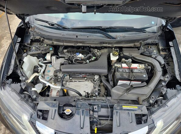 KNMAT2MT2HP614255 2017 NISSAN ROGUE Black 