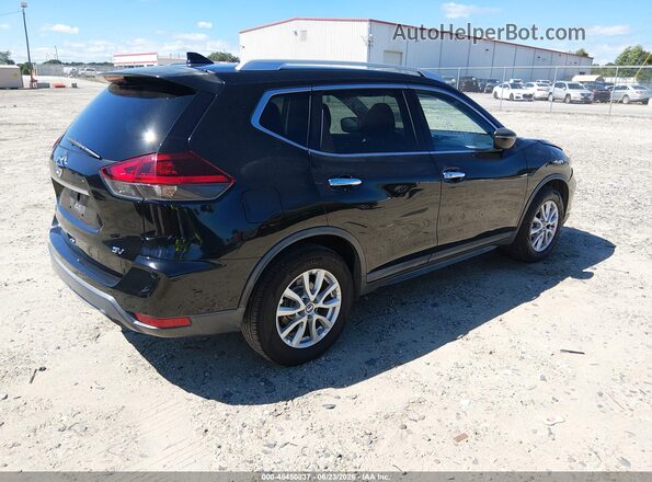 KNMAT2MT2JP506837 2018 NISSAN ROGUE Black Հետևի աջ