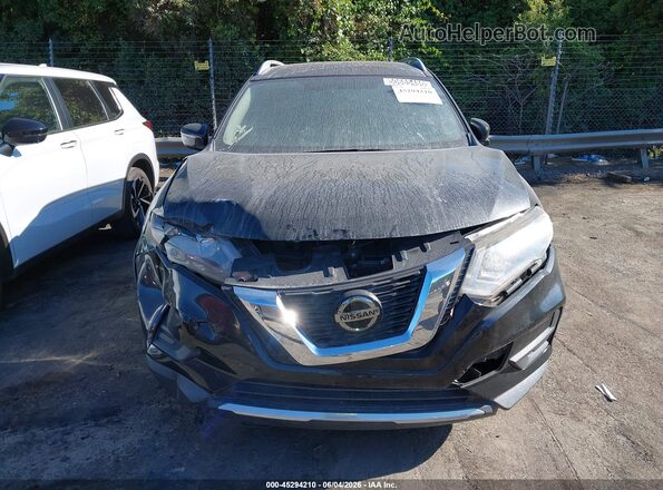 KNMAT2MT2JP532788 2018 NISSAN ROGUE Black წინა პანელის ხედი