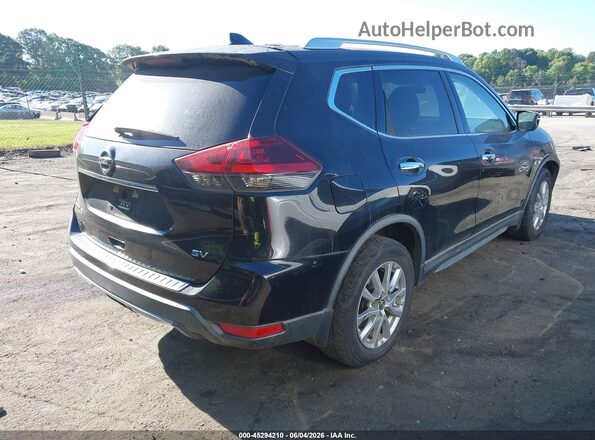 KNMAT2MT2JP532788 2018 NISSAN ROGUE Black უკანა მარჯვენა