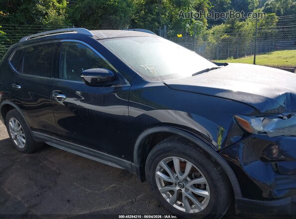 KNMAT2MT2JP532788 2018 NISSAN ROGUE Black ხელსაწყოთა პანელის ხედი