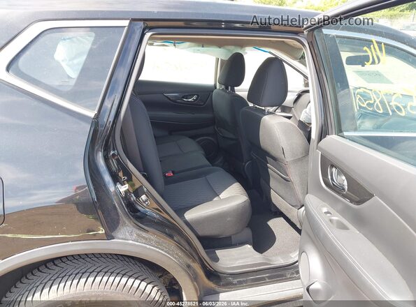 KNMAT2MT2JP542544 2018 NISSAN ROGUE Black VIN კოდის სტიკერის ხედი