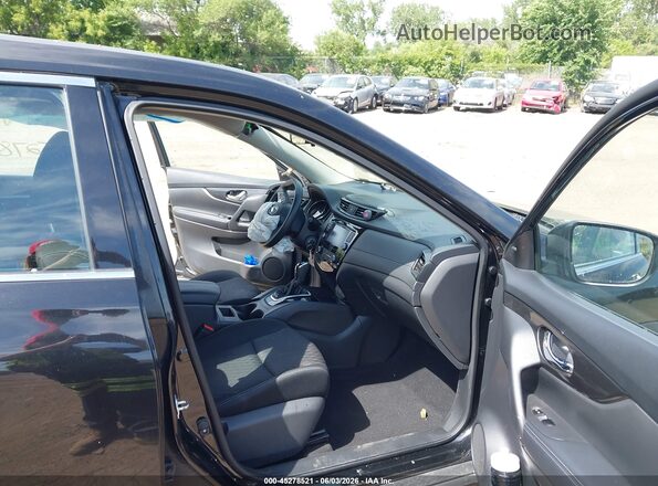 KNMAT2MT2JP542544 2018 NISSAN ROGUE Black წინა სალონის ხედი