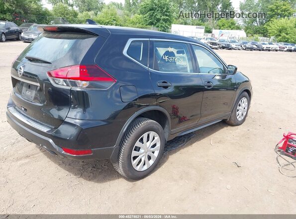 KNMAT2MT2JP542544 2018 NISSAN ROGUE Black უკანა მარჯვენა