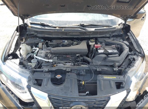 KNMAT2MT2JP542544 2018 NISSAN ROGUE Black უკანა ხედი
