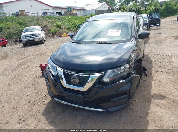 KNMAT2MT2JP542544 2018 NISSAN ROGUE Black წინა ხედი
