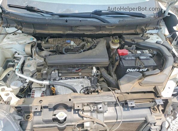 KNMAT2MT2JP544956 2018 NISSAN ROGUE White Շարժիչի բաժամունքի տեսք