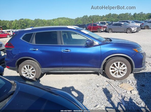 KNMAT2MT2JP622555 2018 NISSAN ROGUE Blue Vista interior trasera