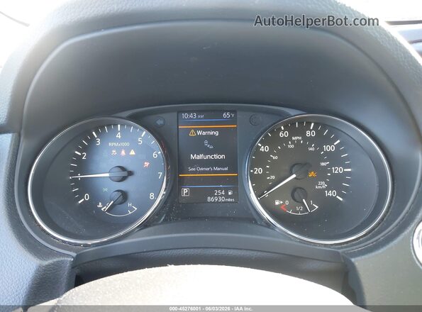 KNMAT2MT2JP622555 2018 NISSAN ROGUE Blue Vista de los asientos traseros