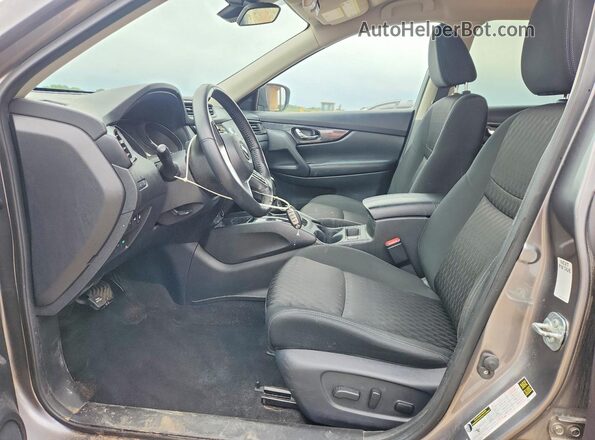 KNMAT2MT2KP501977 2019 NISSAN ROGUE Charcoal Vista interior delantera