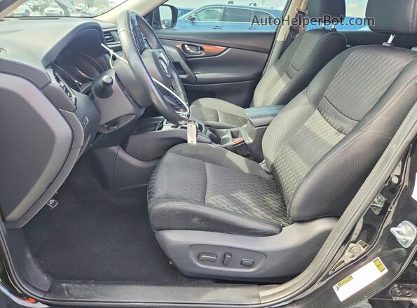 KNMAT2MT2KP507620 2019 NISSAN ROGUE Black Vista interior delantera