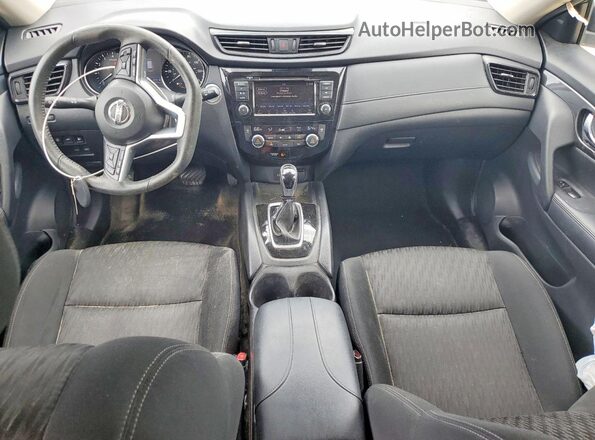 KNMAT2MT2KP514258 2019 NISSAN ROGUE Gray Widok deski rozdzielczej