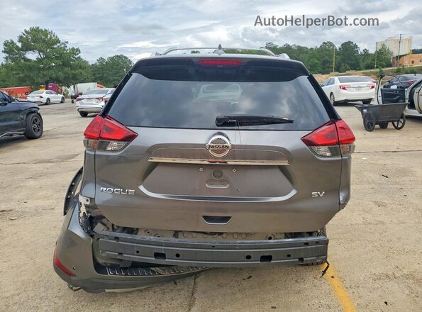 KNMAT2MT2KP514258 2019 NISSAN ROGUE Gray Widok z tyłu