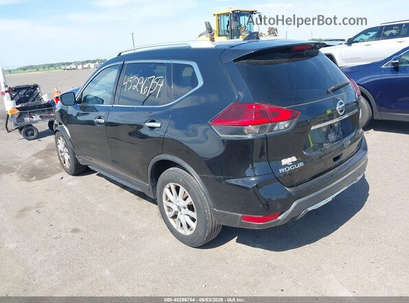 KNMAT2MT2KP524823 2019 NISSAN ROGUE Black Հետևի ձախ