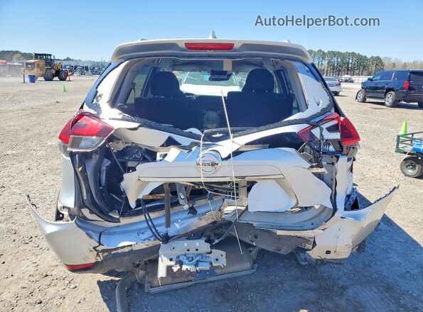 KNMAT2MT2KP526782 2019 NISSAN ROGUE Silver უკანა ხედი