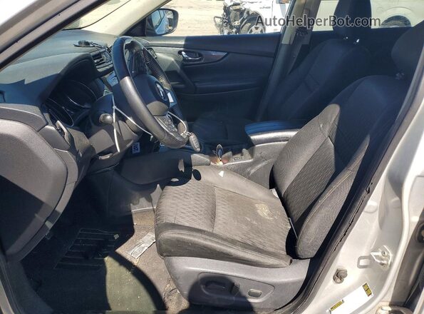 KNMAT2MT2KP526782 2019 NISSAN ROGUE Silver წინა სალონის ხედი