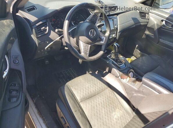 KNMAT2MT2KP526782 2019 NISSAN ROGUE Silver წინა პანელის ხედი