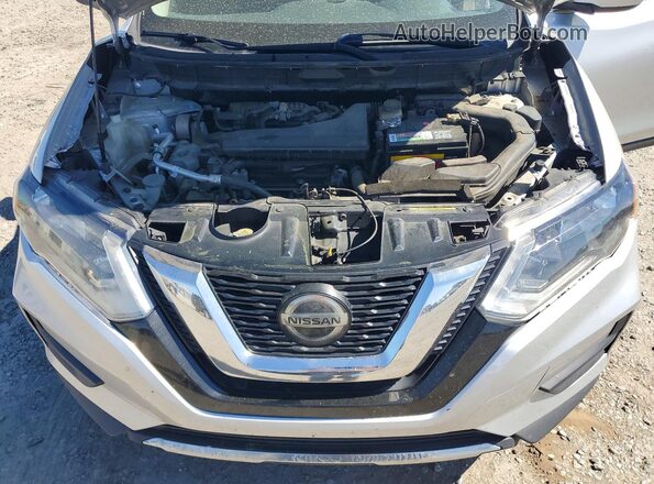 KNMAT2MT2KP526782 2019 NISSAN ROGUE Silver ძრავის განყოფილების ხედი