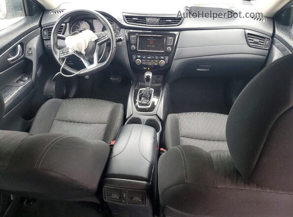 KNMAT2MT2KP527804 2019 NISSAN ROGUE Silver Widok deski rozdzielczej