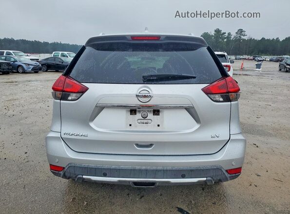 KNMAT2MT2KP527804 2019 NISSAN ROGUE Silver Widok z tyłu