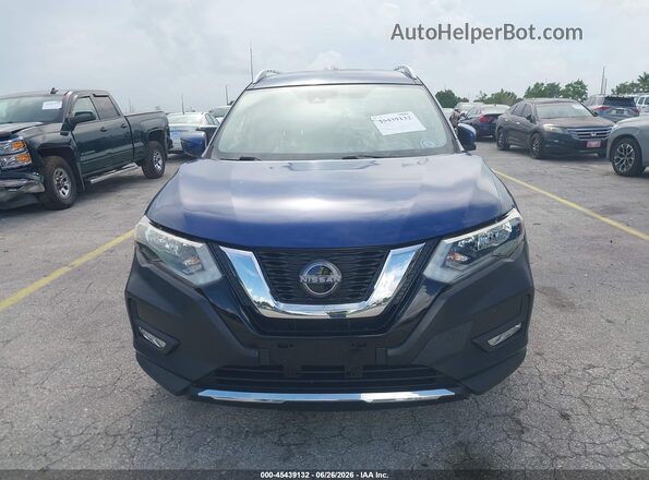 KNMAT2MT2KP538513 2019 NISSAN ROGUE Blue Vista del cuadro de instrumentos