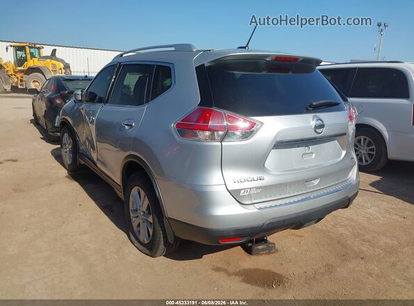 KNMAT2MT3GP631483 2016 NISSAN ROGUE Silver Tył lewy